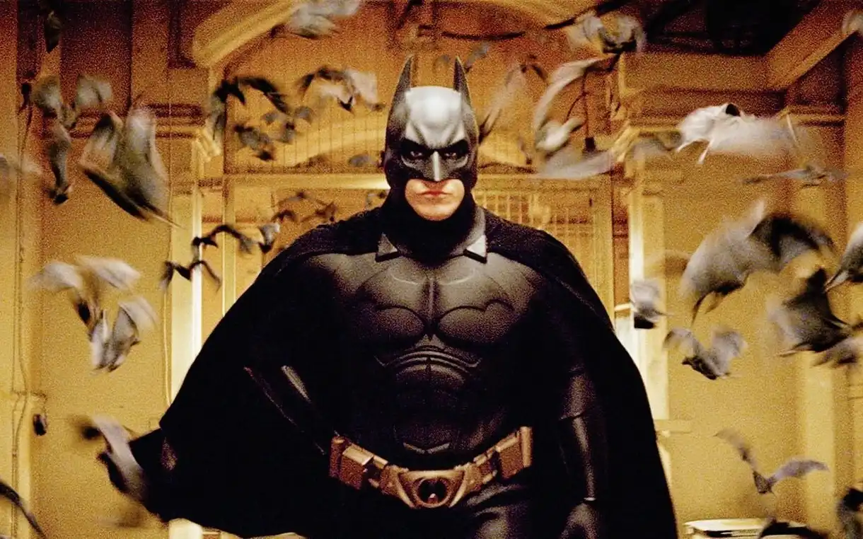 Christian Bale plays Bruce Wayne, better known as Batman.