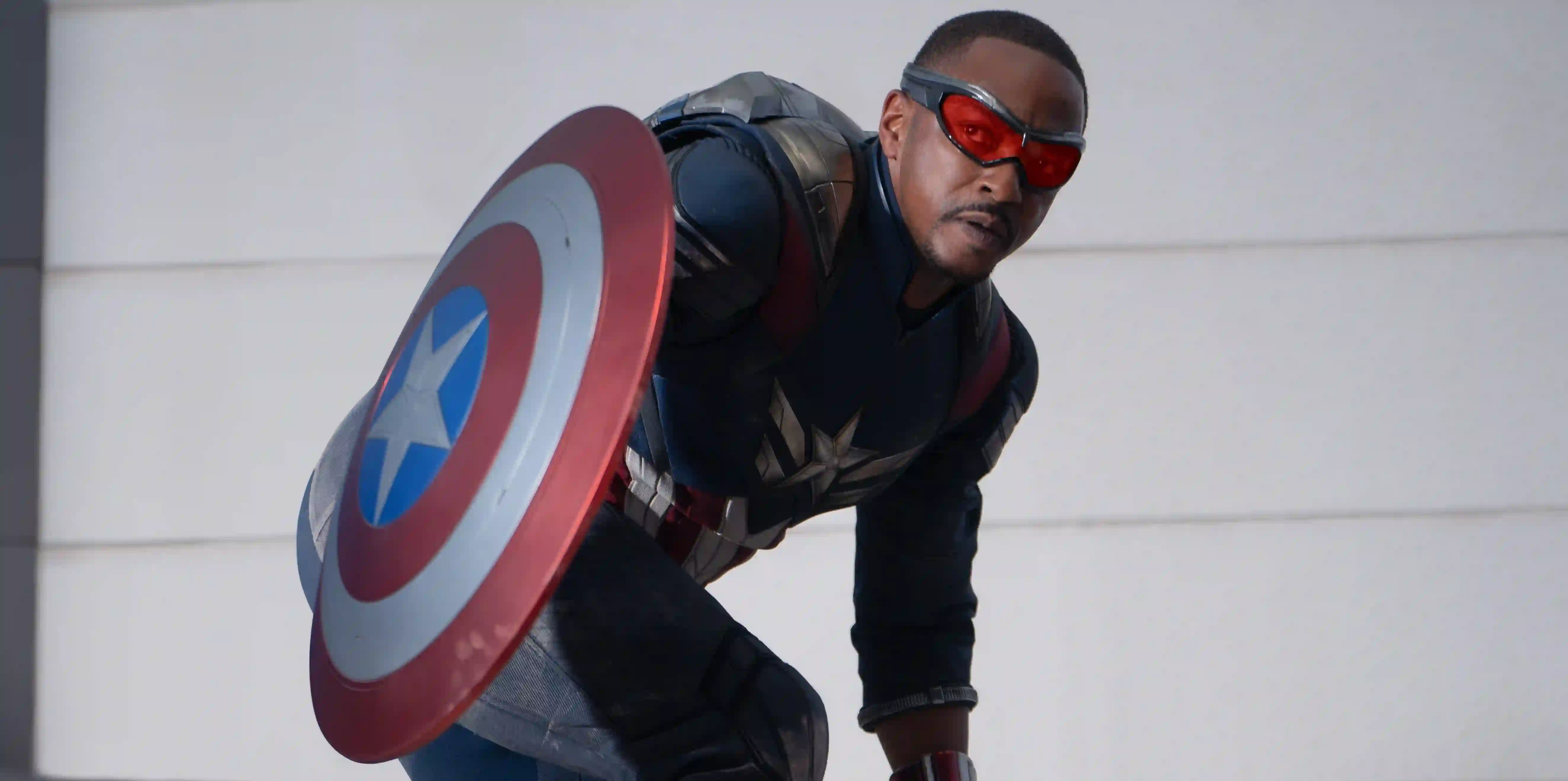 Actor Anthony Mackie plays Sam Wilson, the new Captain America.