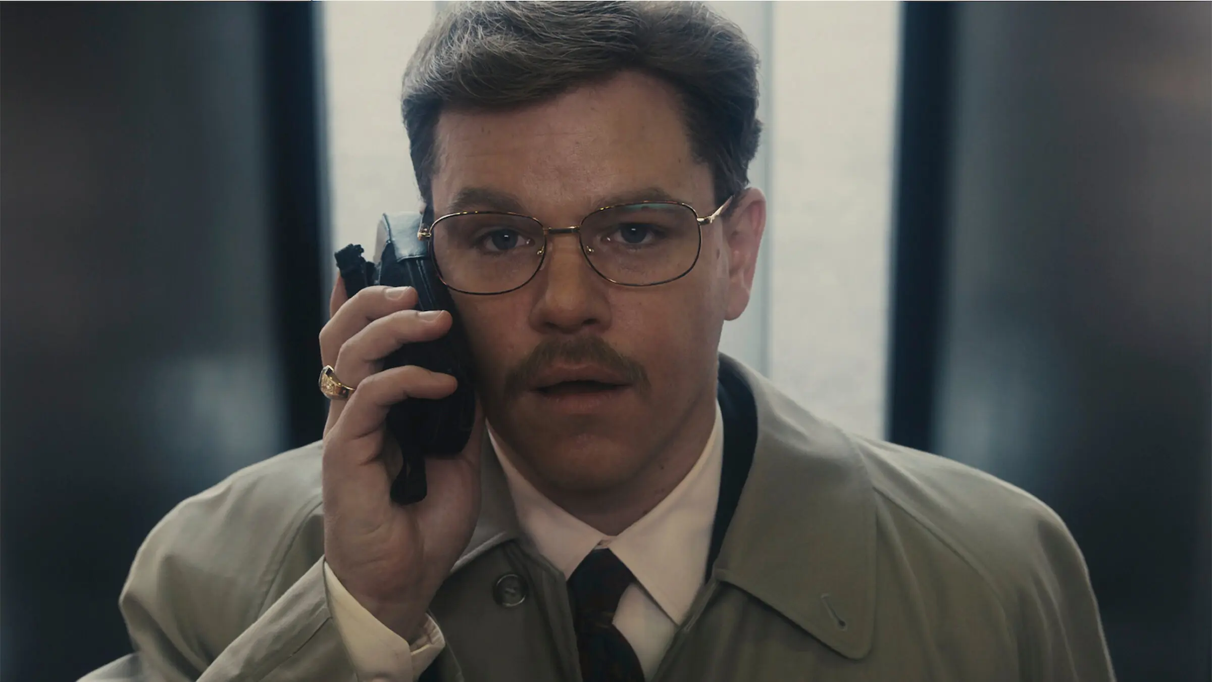 Matt Damon stars as an unreliable narrator in a true story.