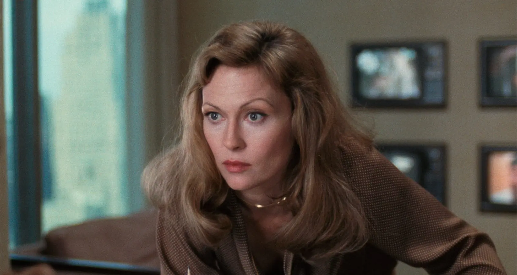 Faye Dunaway plays Diana Christensen, a soulless TV executive.