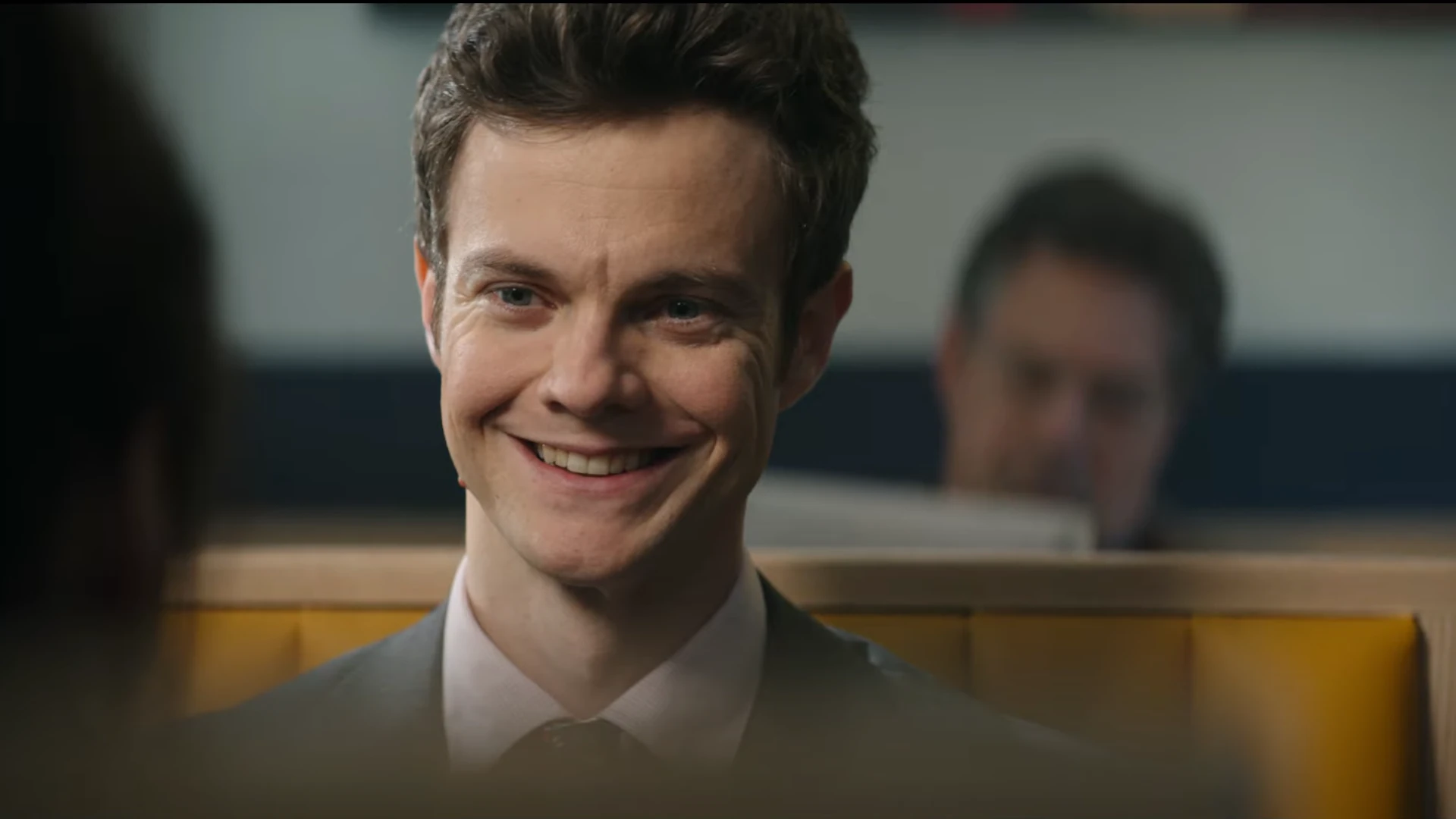 Jack Quaid is a Gen Z assistant bank manager with a crush on his coworker.