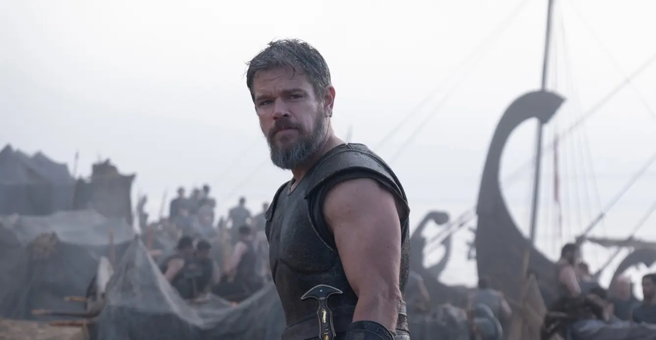 Matt Damon plays Odysseus, the protagonist in Homer's The Odyssey.