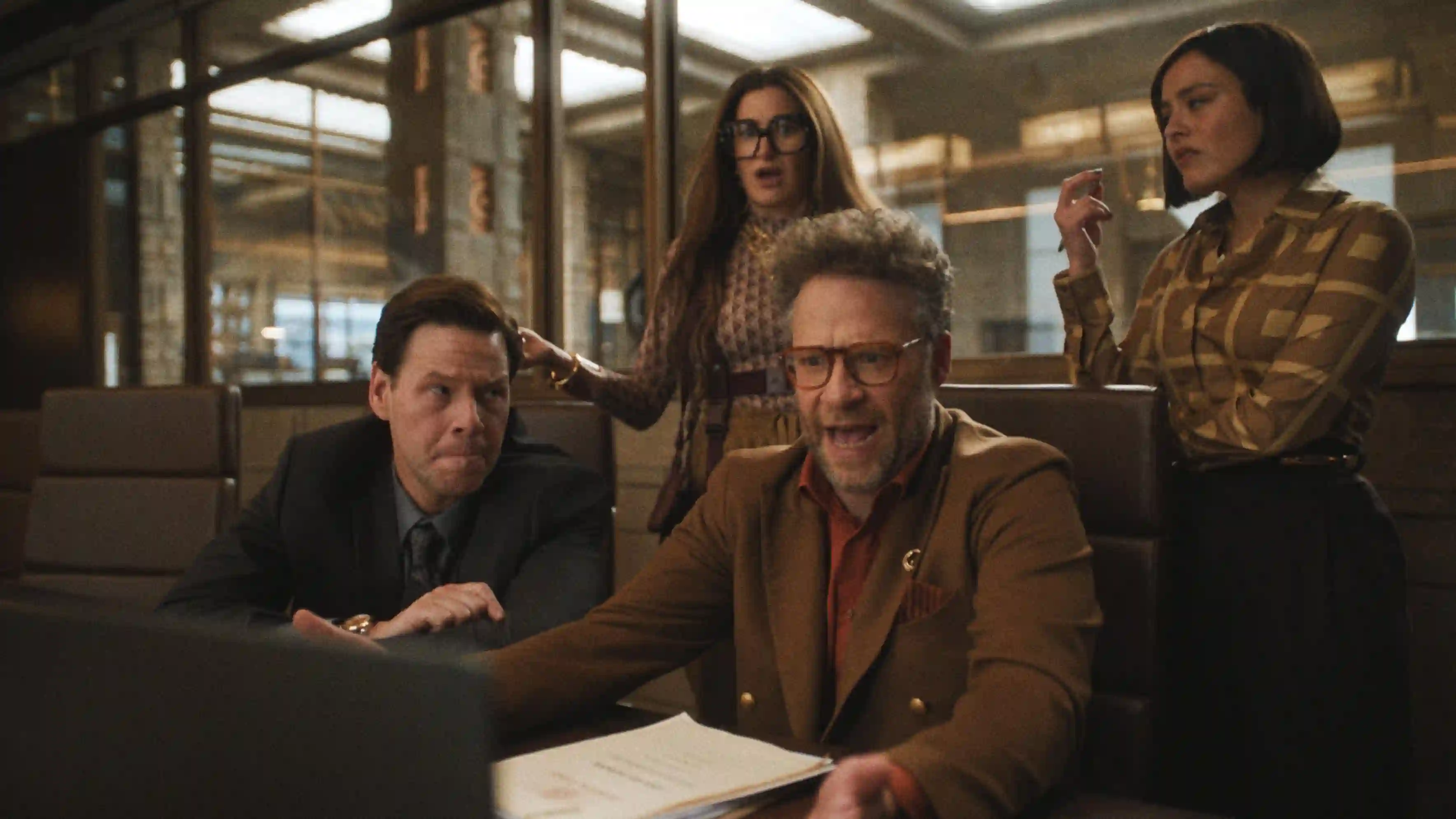 Seth Rogen stars as a studio executive trying to make an artistic box office hit.
