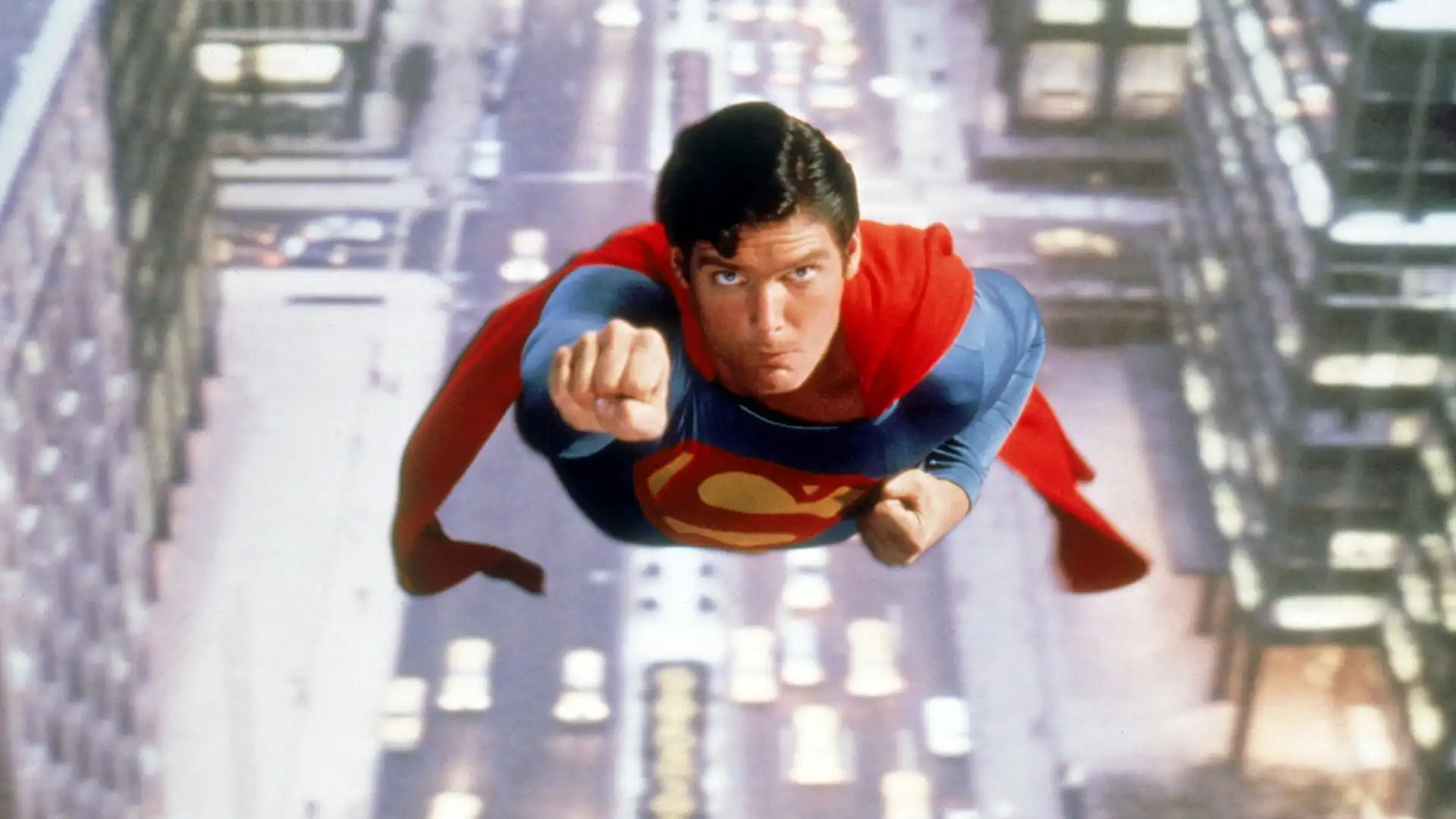 Christopher Reeves is the original actor who donned the red, yellow, and blue suit.